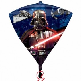Balon foliowy na hel star wars Darth Vader 38x43cm - 1