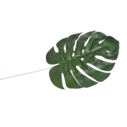 Duży liść Monstery 59cm sztuczna roślina zielony