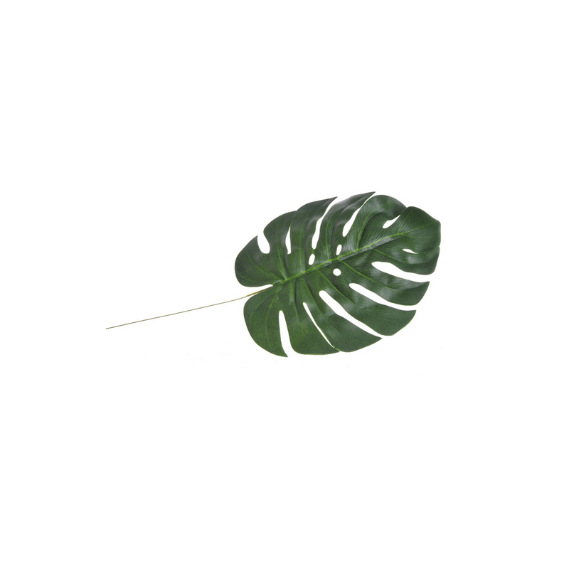 Duży Liść Monstery 59cm sztuczna roslina zielony - 1
