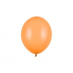 Balony lateksowe pastel pomarańczowe 27cm 50szt