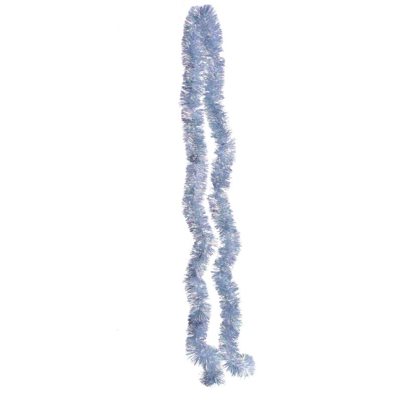 Girlanda łańcuch na choinkę 50mm biały tęczowy 1,8m - 3