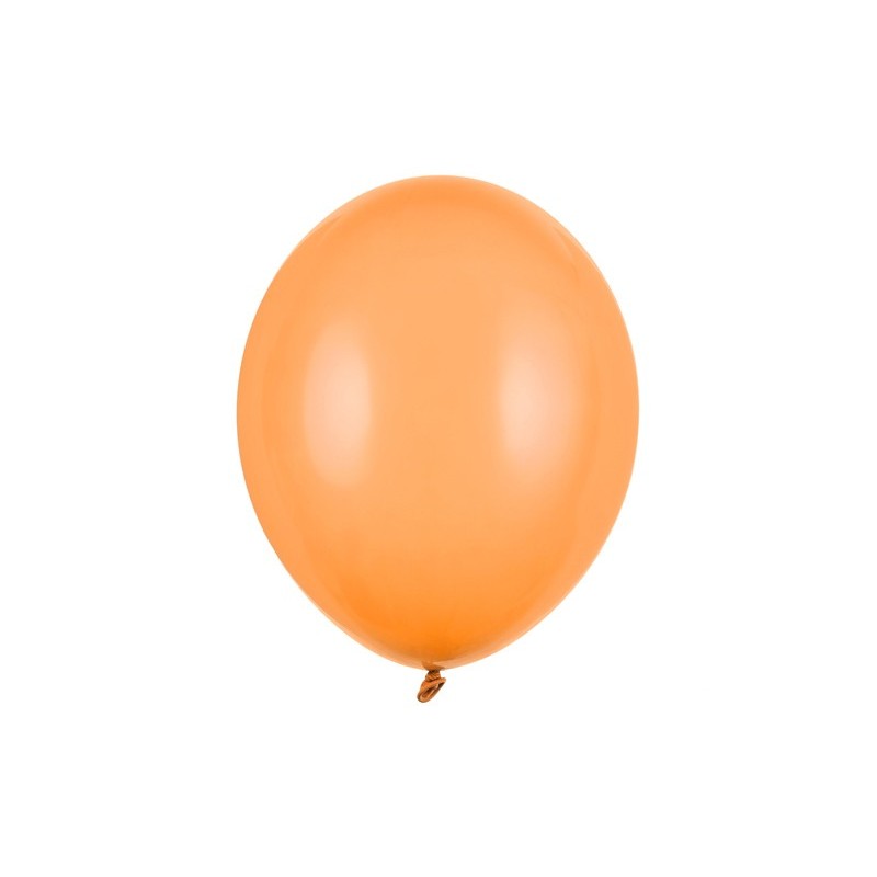 Balon strong 30cm pastel bright orange 100szt - 1
