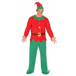 Strój dla dorosłych świąteczny Pan Wróżka Elf - 1