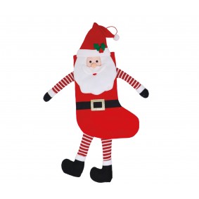 Skarpeta Święty Mikołaj z nogami 57cm - 1