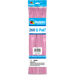 Balon 260 pink - jasny różowy 50 szt.