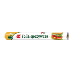 Folia PE spożywcza samoklejąca stretch 20m gruba - 2
