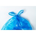 Worki na śmieci z uchwytami uszami niebieskie 35l - 8