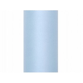 Tiul na rolce niebieski dekoracyjny ozdobny DIY 9m - 1