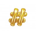Balon foliowy 14 symbol  złoty - 1