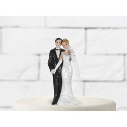 Figurka na tort ciasto para młoda objęta ślub