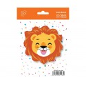 Balon foliowy głowa lwa safari dla dzieci na hel - 2