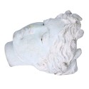 Osłonka głowa kobiety z wiankiem rzymska rzeźba 19 - 4