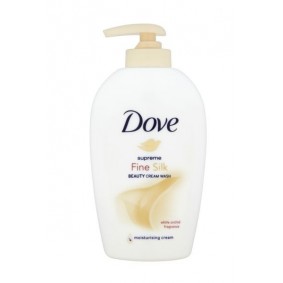 Mydło w płynie Dove Silk kremowe dozownik 250ml - 1
