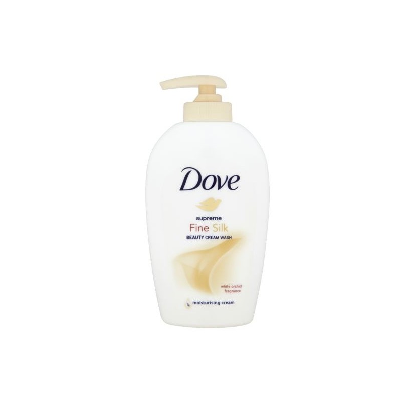 Mydło w płynie Dove Silk kremowe dozownik 250ml - 1