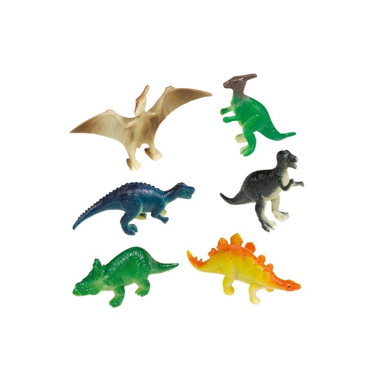 Figurki ozdobne dinozaury prezent dla dzieci 8szt - 1