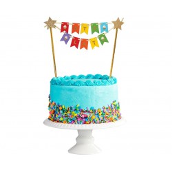 Topper na tort Sto lat dekoracja na urodziny - 3