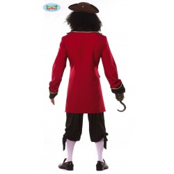 Strój dla dorosłych Kapitan Pirat (żabot, marynarka, spodnie) - 2