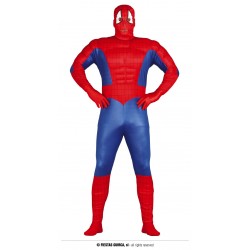 Strój dla dorosłych Spider-man (maska, kombinezon)