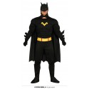 Strój dla dorosłych Batman (kombinezon, peleryna, maska, pasek) - 1