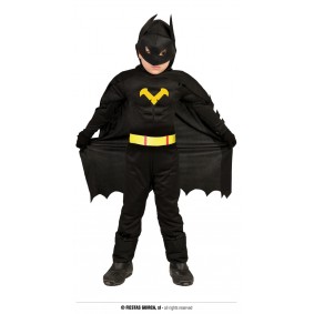 Strój dla dzieci Batman (kaptur, peleryna, kombinezon, pasek) - 1