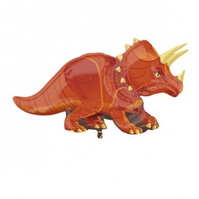 Balon foliowy triceratops dinozaur duży na hel - 1