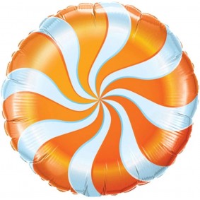 Balon 18 lizak pomarańczowy - 1