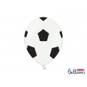 Balon lateksowy gumowy Piłka Nożna z nadrukiem 6sz - 1