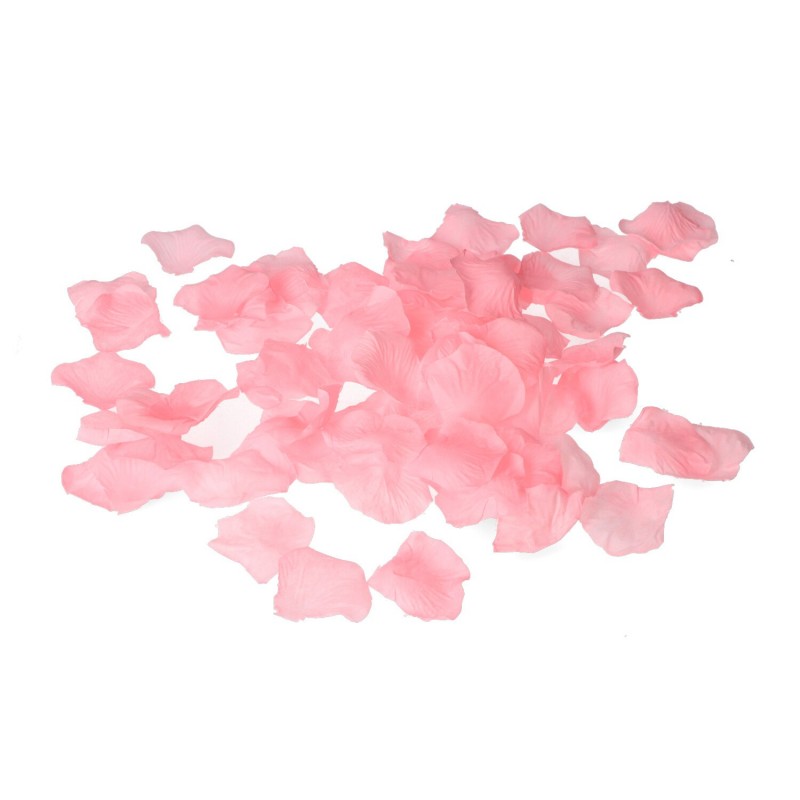 Płatki róż konfetti w woreczku różowe 500 sztuk - 3