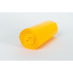 Worki na śmieci zapachowe żółte na kosz 35l 20szt - 7