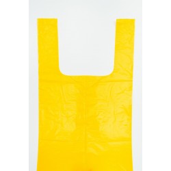 Worki na śmieci zapachowe z uchwytami 35l żółte - 9