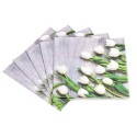 Serwetki papierowe jednorazowe tulipany wiosenne - 3