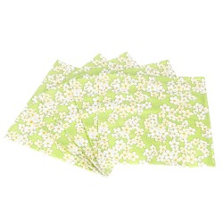 Serwetki papierowe jednorazowe wiosenne w kwiaty  - 2