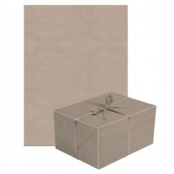 Papier do pakowania prezentów brązowy neutralny