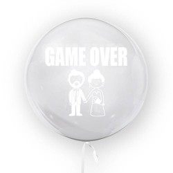 Balon lateksowy game over wieczór panieński ślub