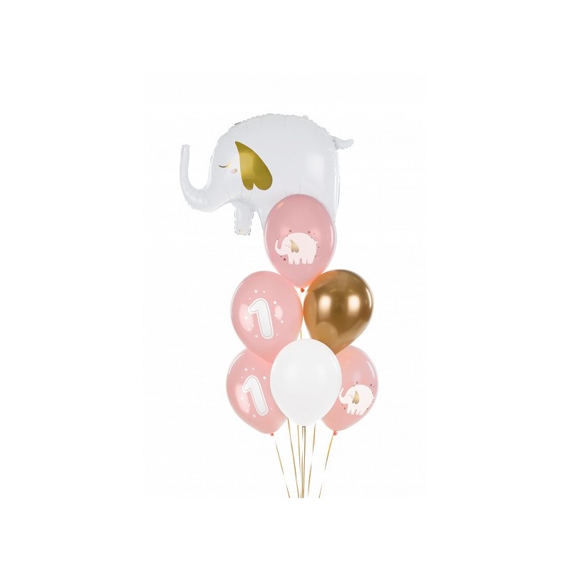 Balony lateksowe z nadrukiem na roczek urodzinowe - 2