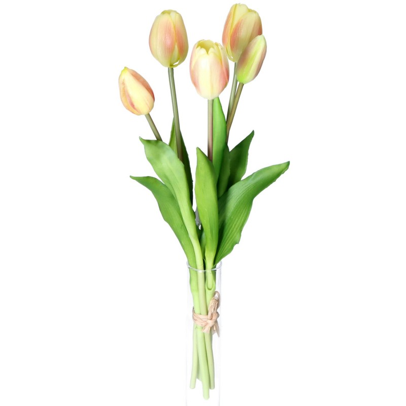 Tulipan gumowy bukiet 5szt 40cm - 3
