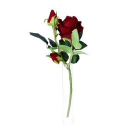 Róża velvet bordo 38cm - 1