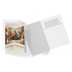 Kartka Wielkanocna ozdobna z życzeniami + koperta