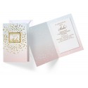 Karnet Ślubny pastelowy kartka na ślub ozdobna - 1