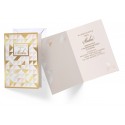 Karnet Ślubny kartka ślub pastelowa metalizowana - 1