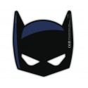 Maska papierowa na twarz Batman dekoracja 6szt - 1