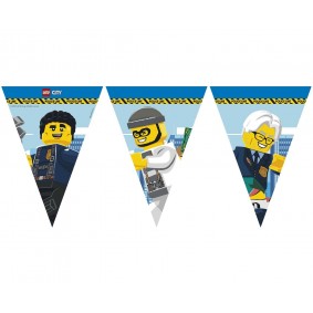 Baner girlanda wisząca Lego City ozdobna dekoracja - 1