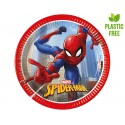 Talerze papierowe jednorazowe Spider Man Marvel x8 - 2