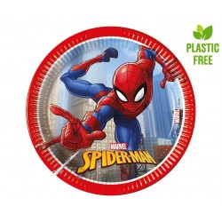 Talerze papierowe jednorazowe Spider Man Marvel x8 - 2