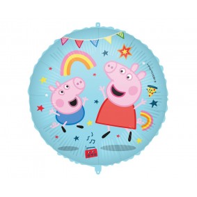 Balon foliowy Świnka Peppa George ozdoba urodziny - 1