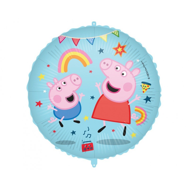 Balon foliowy Świnka Peppa George ozdoba urodziny - 1