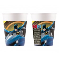 Kubki papierowe Batman do picia napojów 200ml 8szt - 2