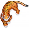 Balon foliowy Dziki Tygrys pomarańczowy na hel - 1