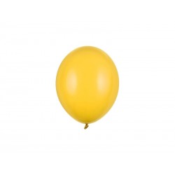 Balony lateksowe miodowo żółte pastel 12cm 100szt