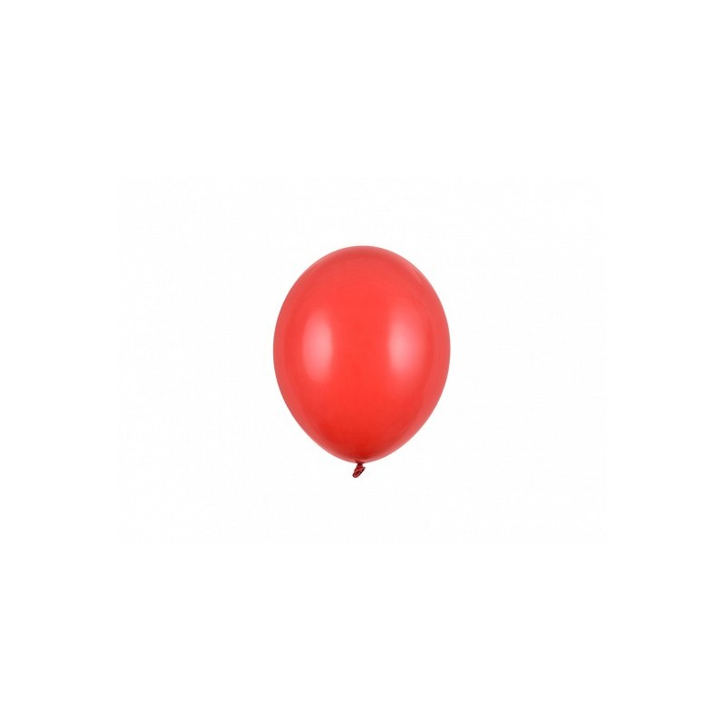Balony lateksowe czerwone mocne 12cm 100 sztuk - 1